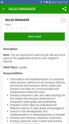 Zambia Jobs screenshot 5