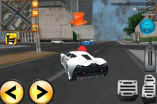 Furious 3D Ambulance Race 2015 screenshot 1