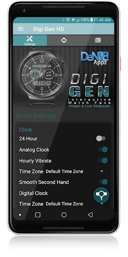 Digi-Gen HD Watch Face Widget & Live Wallpaper screenshot 4