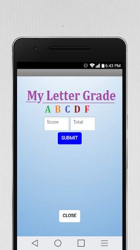 My Letter Grade screenshot 3
