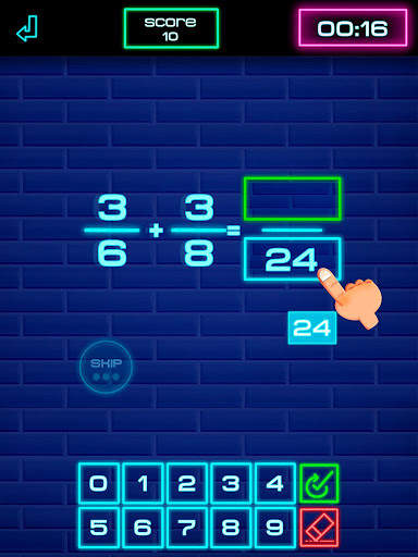 Desafio de Fração: Jogos de Matemática screenshot 14