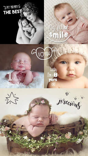 Baby Story Photo Editor 3 تصوير الشاشة