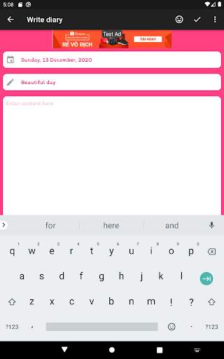 Diary with lock free - My Diary screenshot 10