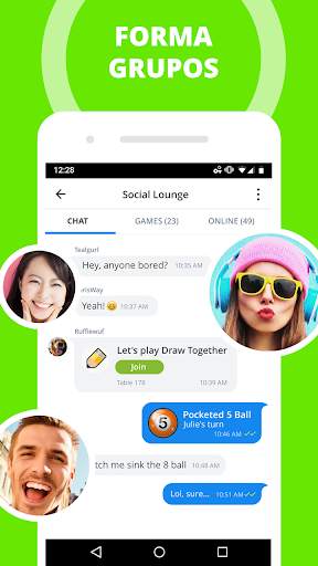 Plato: Juegos y Chats de Grupo screenshot 2