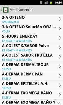 Medicamentos Chile screenshot 2