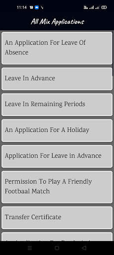 Letter & Application Writing - In One Application 3 تصوير الشاشة