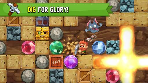 Dig Out! Gold Miner Aventure screenshot 3