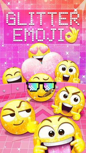 Glitter Emoji Sticker for Messenger screenshot 1