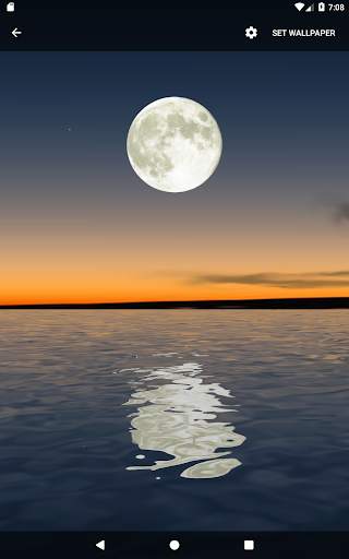 Moon Over Water Live Wallpaper screenshot 11