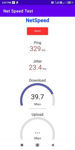 Net Speed Test 2 تصوير الشاشة