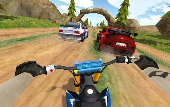 Dirt Bike Rally Racing Turbo screenshot 1