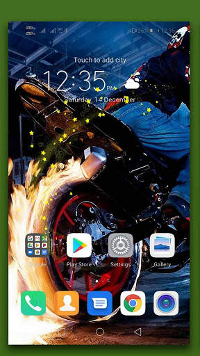 Motorcycle Live Wallpaper screenshot 1