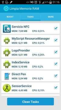Clean RAM Memory screenshot 2