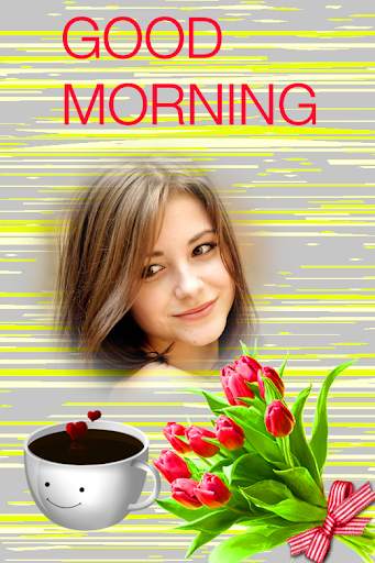 Good morning photo frames. screenshot 2