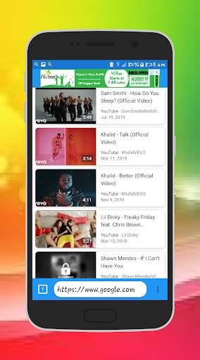 Blue Web Browser screenshot 3