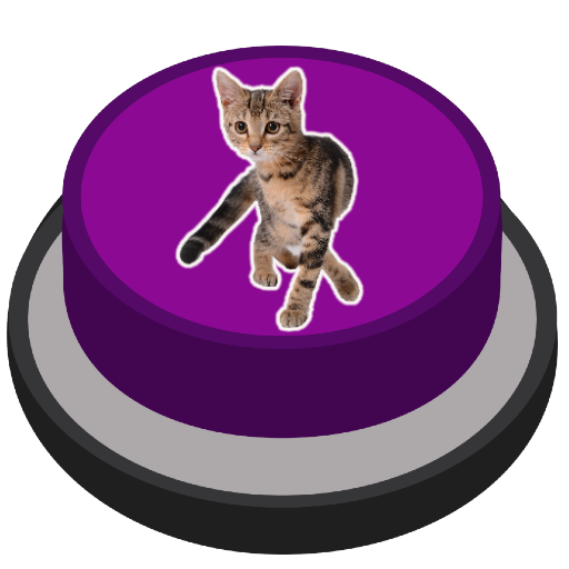 Angry Cat Prank Meme Button icon