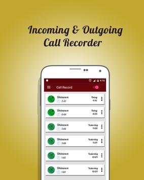 Auto Call Recorder For Android screenshot 2