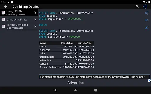 SQL Free screenshot 16