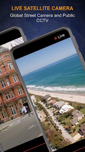 Live Earth Cameras - 3D Map, Webcams - Map, Webcam screenshot 3