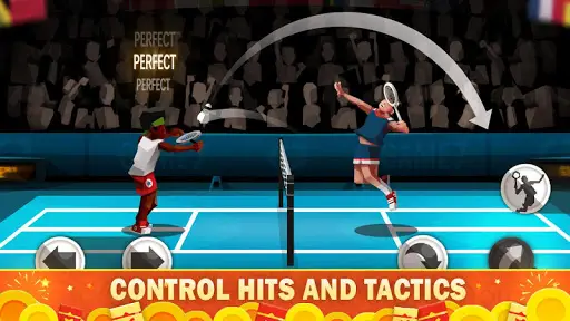 Badminton League 1 تصوير الشاشة