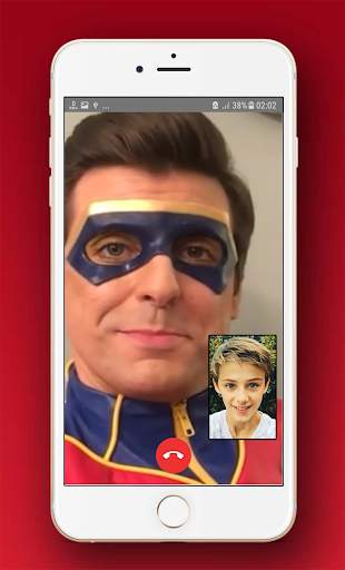 Captain Henry Danger Video Call & Chat simulator screenshot 2