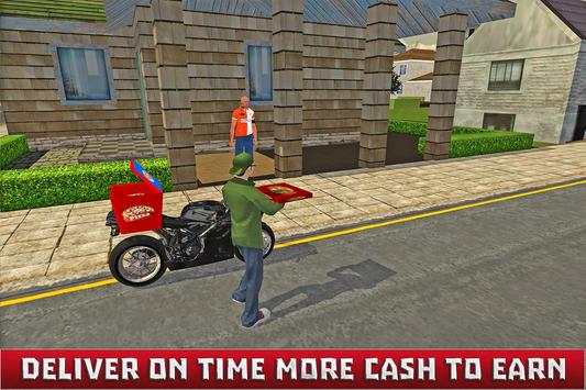 Moto Pizza Delivery Boy 3D screenshot 6
