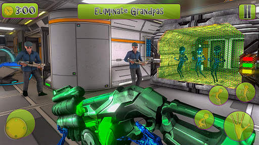 Green Alien Prison Escape Game 2021 screenshot 3