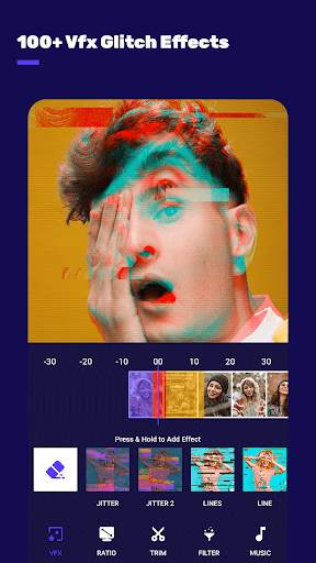 Glitch video maker - Glitch photo and video effect screenshot 2