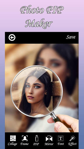 Pip Collage Maker Foto Editor : pip mirror style screenshot 2