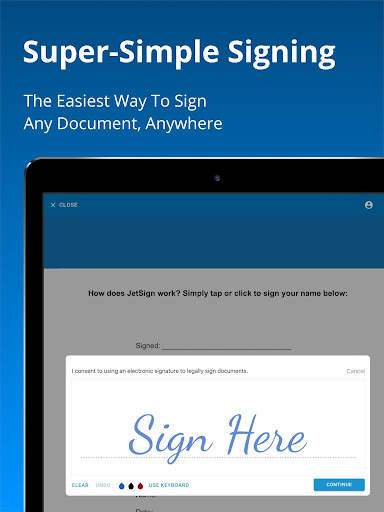 JetSign Signature App: Fill & Sign PDF Docs Now screenshot 9