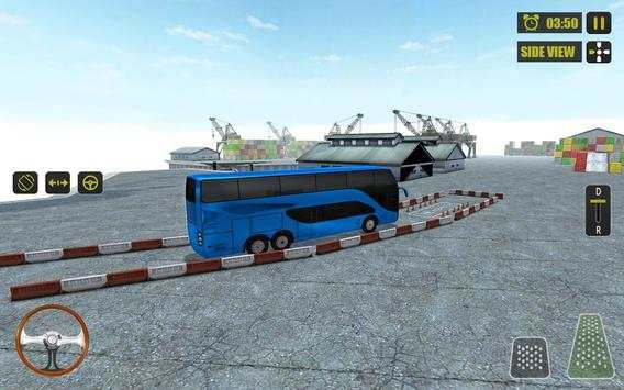 Pelatih Bus Malam Parkir 3D screenshot 5