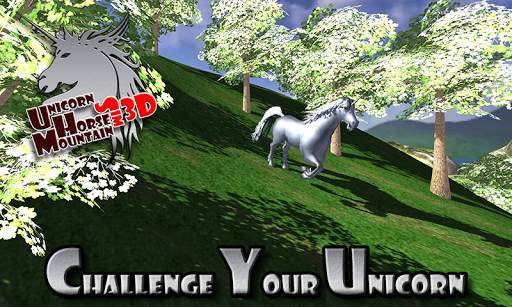 Unicorn Horse Mountain Sim 3D screenshot 1