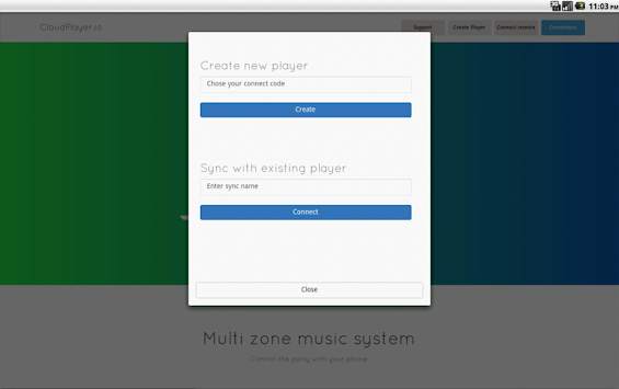 Cloud player скриншот 6