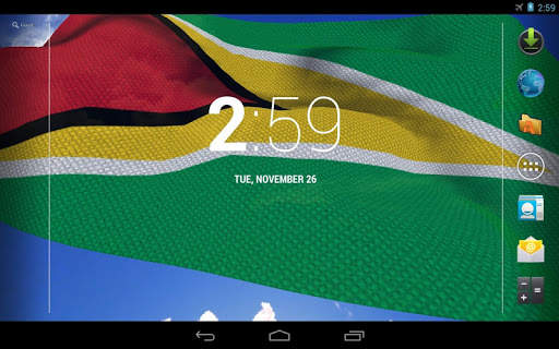 Guyana Flag Live Wallpaper screenshot 7