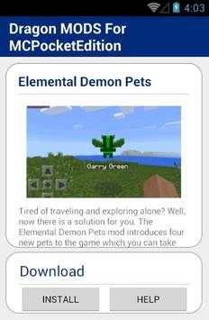 Dragon MOD For MCPocketEdition screenshot 5