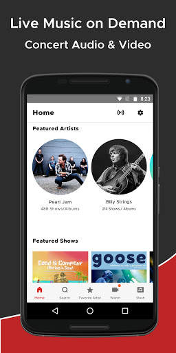 nugs.net - live music streaming screenshot 1