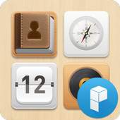 Wood Therapy Launcher Theme 1.0