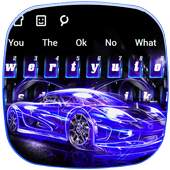 Lightning Neon Blue Car 10001003