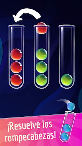 Ball Sort: Ordena colores screenshot 2