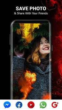 Fire Effect Photo Maker 6 تصوير الشاشة