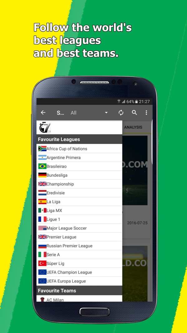 Soccer 724 Live Goal screenshot 3