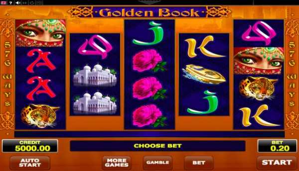 Golden Book Slot 1 تصوير الشاشة