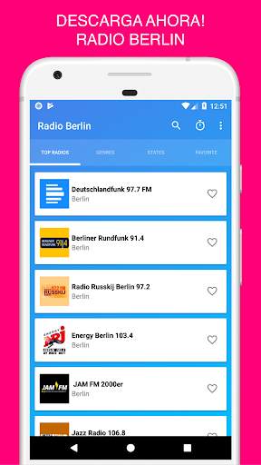 Radio Berlin - App de Radio por Internet Gratis screenshot 1