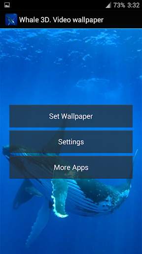 Whale 3D. Video wallpaper screenshot 6