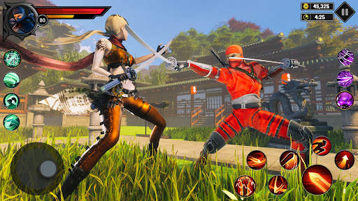 Ninja Fight Shadow Gangster 3D 3 تصوير الشاشة