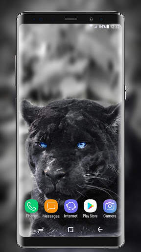 Black Panther Live Wallpaper screenshot 1