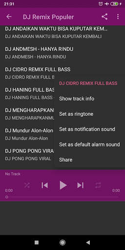 Lagu DJ Remix Populer Mp3 Offline screenshot 4