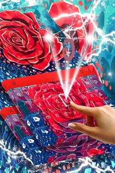 Red Flower Keyboard screenshot 3