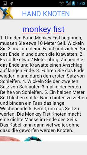 Knoten und Stiche screenshot 7