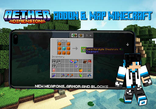 Aether Dimension MOD Minecraft screenshot 4